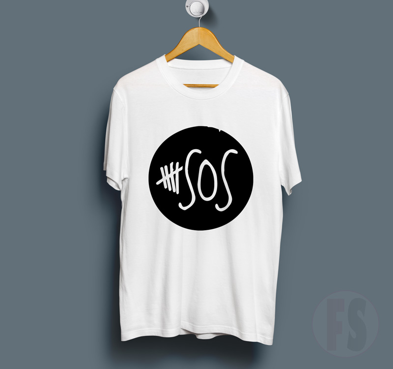 5sos 5 Seconds Of Summer Logo T Shirt Fansshirt