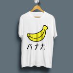 Banana Kanji Harajuku T Shirt