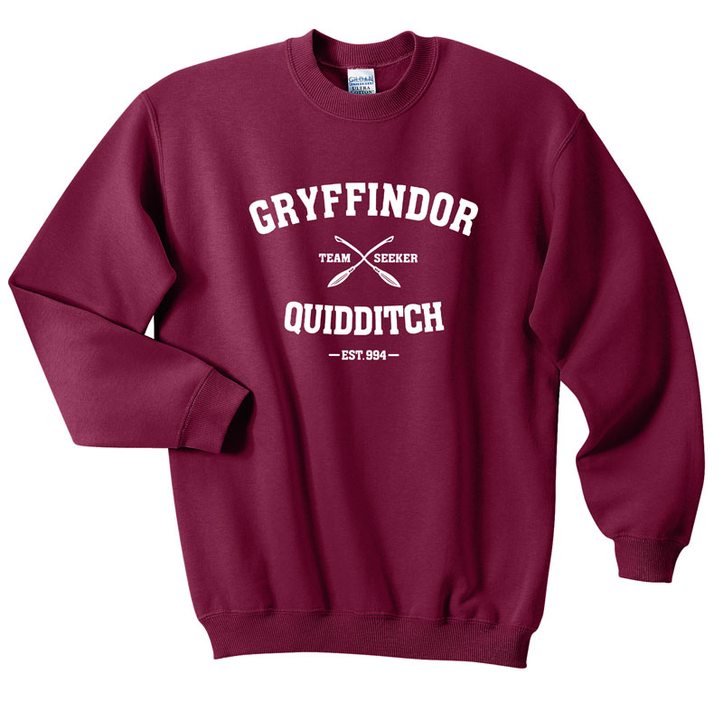 Gryffindor Quidditch Team Seeker Sweatshirts - Sweater - FANSSHIRT