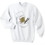 Harajuku Noodles Playful Funny Sweatshirts - Sweater