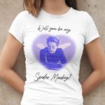 Will you be my spider monkey T-shirt - Twilight Saga Merch Edward Cullen Twilight Tee - Y2K Tee Team Edward